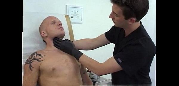  Dude medical exam nude and boy fucks during physical gay first time